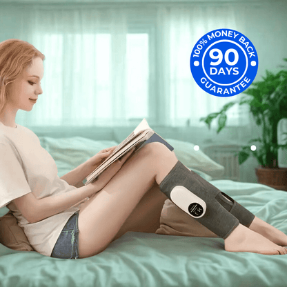 360° Air Compression Calf Massager with Heat - 3 Modes for Leg Pain Relief