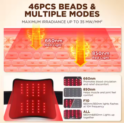 Zetora™ Multifunctional Red Light Therapy Massage Pad